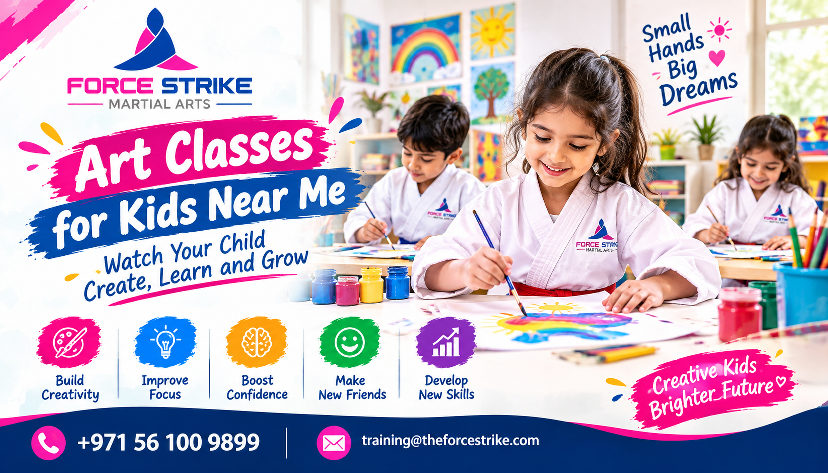 Art Classes for Kids Near Me: Watch Your Child Create, Learn and Grow